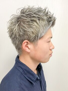 クアトログランシュ ひたちなか店(QUATRO×GranCieux) シルバーアッシュアップバンクショート★QUATRO★