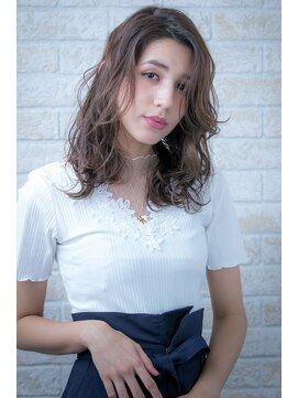 ヘアーアートシフォン 川口東口店(hair art chiffon) チョコレートアッシュor大人ガーリーのプリカールスタイル