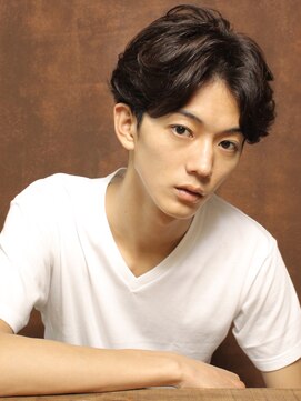 シアンデルカ(CYANDELUCCA) センターパートナチュラルパーマ