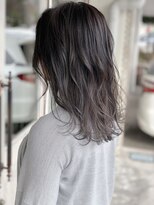 ナンバー(number+)&nbsp;透明感カラー★20代30代ダブルカラーブリーチグレージュアッシュ