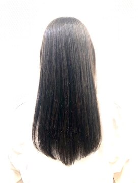 クオリス 上福岡店(QUALIS) サラツヤ髪/ナチュラルストレート/縮毛矯正/30代40代/サラツヤ