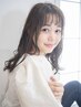 カラー(リタッチ)+カット+ハホニコトリートメント 8900[新宿]