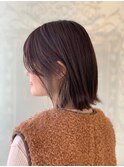 Lycee　ヌーディベージュ×インナーカラー