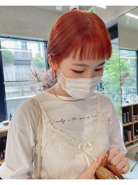 ナル(nalu.) オレンジカラー / ブリーチカラー