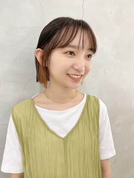 エンドリンク(endlink) ミニボブ×インナーオレンジ