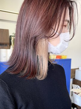 ラック 津田沼(LUCK) LUCK ホワイトベージュインナー×葡萄カラー