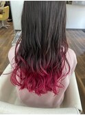 グラデーションピンク