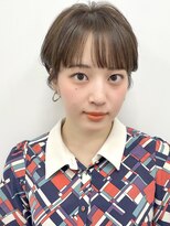 コクーン 銀座(Cocoon) miniマッシュ#レイヤーカット#ウェットヘア#オリーブベージュ