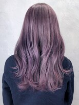 アルバム 渋谷パルコ(ALBUM) ピンクラベンダー_グレージュカラーボブウルフ_ba369903