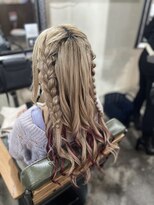 リエラ 新宿(RIERA)&nbsp;編みたらしハーフツイン