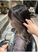 インナーカラー/ショコラブラウン/くすみベージュ/20代30代40代