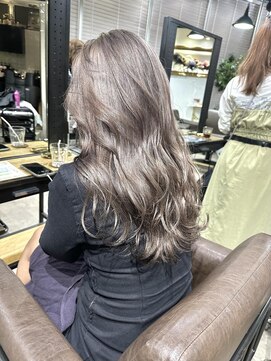 アルカナ 原宿表参道(ARCANA) 切りっぱなしボブ エアリーロング 美髪 ピンクブラウン