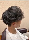ツーブロック パーマ