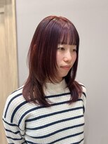 シュク 高円寺(SYUK)&nbsp;kanna【高円寺 中野】カシスピンクレッド/顔周りレイヤー/韓国風