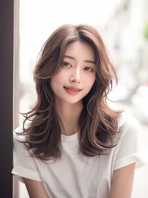 韓国風ツヤ髪ロングもエクステ×最高級TRで実現◆大人女性に人気の秘密は高い技術と丁寧なカウンセリング。