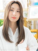 かきあげ前髪抜け感ヘア…小顔流れるレイヤーh3大宮20代30代40代