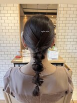 ナビ 船橋駅(nabi)&nbsp;ヘアセット/お呼ばれヘア/編みおろし/編み下ろし