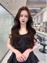 リリー(Lilley)&nbsp;【lilley 稲永麻衣】レイヤーカット+顔まわりカット+韓国ヘア