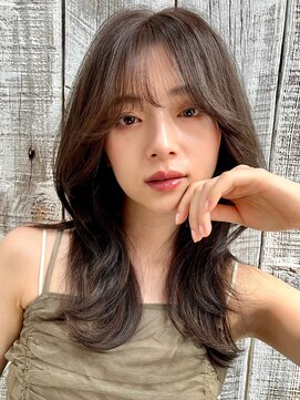 ロンド エスポワール 錦糸町(Lond espoir) ◯前髪イメチェンアンブレラカラーこなれミディウェーブパーマ