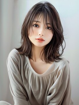 アルトリスト(Altruist Aging×HAIR&SPA) ☆オリーブグレーココアベージュ小顔クラゲヘアー/黒髪/髪質改善