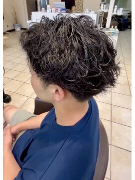 ディータ(Dita) 無造作波打ちツイスパショートin大宮メンズカットパーマ美容室