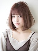 Say.ボブレイヤーミルクティーアッシュひし形ボブレイヤーボブ