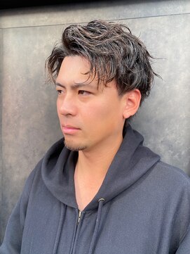 扉(GATE) 【サロンワーク/深山美春】アップバング×ラフパーマ