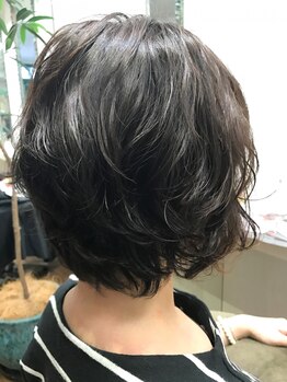 レシェル 桜山店(RECIEL)の写真/【桜山/年中無休】オーガニックカラーの白髪染めでダメージレスに大人女性の綺麗を叶える◇