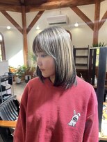 スロウ(slow)&nbsp;顔周りレイヤーボブ