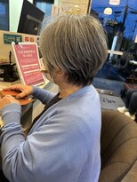 ハピネス 西大寺店(Happiness)&nbsp;【50代・60代限定】まとまり艶ショートボブ/髪質改善／しらさん