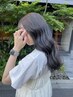 【女性限定】【ダブルカラー】カット+ケアブリーチ1回+ケアカラー