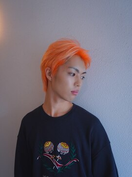 プネル 渋谷(PUNEL) オレンジ　ケアブリーチ　渋谷