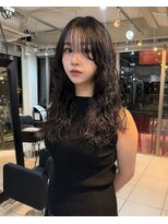 アクアオモテサンドウ(ACQUA omotesando)&nbsp;△癖毛風パーマデジタルパーマレイヤーパーマ韓国パーマ
