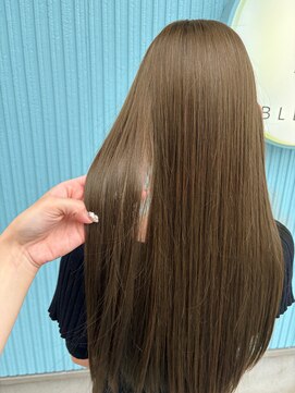 アン ブリーチ(UN BLEACH) ワンカラー髪質改善trオリーブベージュ