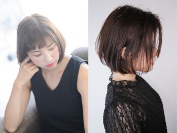 ヘアーアンドビューティーベリー(hair&beauty Very)の写真/【透明感カラー＆髪質改善で明るい白髪染め】グレイカラーも理想の色味と質感