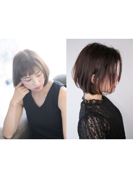 【透明感カラー＆髪質改善で明るい白髪染め】グレイカラーも理想の色味と質感