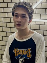 パークレーン アイス イヴェン(park lane ICI yeven)&nbsp;秋の大人メンズ◎ブルーブラック韓国マッシュパーマYUKI