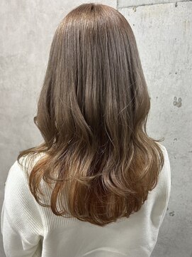 ルノン シェリー(LUNON cheliy) 暗めカラーグランマッシュデザインカラーフェイスフレーミング