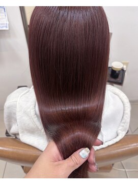 ソワンドゥブレス 大日店 (soin de brace) ・ラベンダーピンク×ケラブロ髪質改善トリートメント