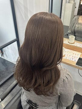 ブリーチなしチョコレートブラウン