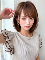 アフロート エル 錦糸町(AFLOAT L) 【20代30代】黒髪/切りっぱなしボブ/シースルー/クラゲヘアー