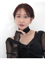ロンドアンメゾン 原宿(Lond un Maison.)&nbsp;オリーブグレー/レイヤーカット/黒髪/マロンベージュ/原宿0204