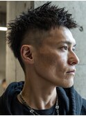 スパイキーショートフェード
