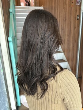 アヴァンス 天王寺店(AVANCE.) オリーブベージュ×透明感カラー