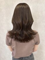ミレバイジェニー (mirae by geny) レイヤーで動きのあるスタイル チョコレートブラウン r