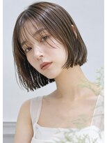ラベストオイケ(LOVEST OIKE)&nbsp;【LOVESTOIKE】ぷつっとライン×透け感シースルーボブ