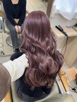 テトラ バイ ネオリーブ 横浜西口店(tetra by neolive)&nbsp;ピンクラベンダー　ハイトーン　ケアブリーチ　ロング　横浜★