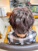 サロン ド アベニュー 部分パーマスタイル