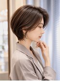 大人ショート/ショートカット/ショートボブ/レイヤーカット/梅田