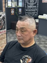 ケースタイル(K-style)&nbsp;ハードパート　スキンフェード　ポマード仕上げ